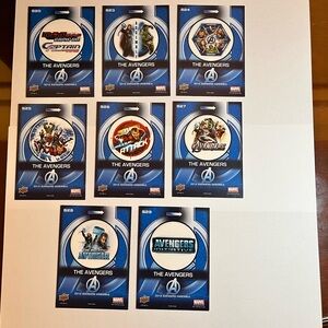 Upper Deck Marvel 2012 The Avengers Assemble trading cards stickers